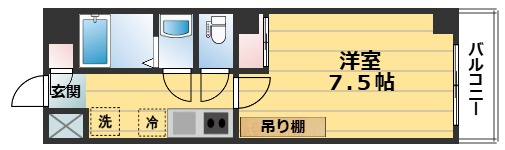 G・F二条城（グランフェニックス二条城）の間取り
