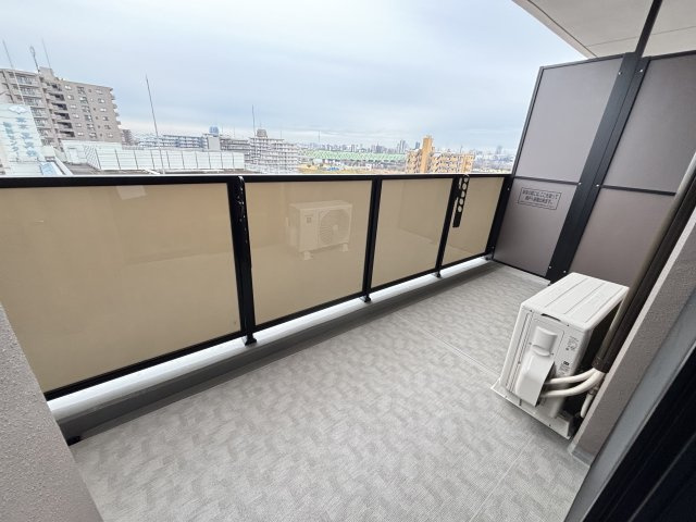 RJRプレシア川口のバルコニー