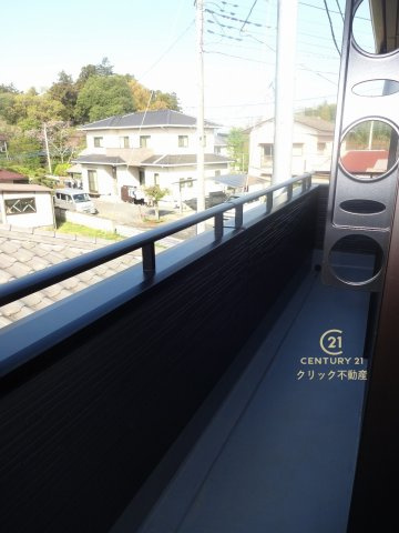 リーブルガーデン  小美玉市希望ヶ丘　1期　1のバルコニー|お部屋から出られるバルコニーです。ちょっと気分転換に外の景色を眺めて深呼吸もいいですね。