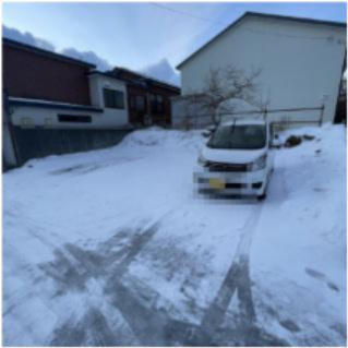 佐藤アパートの駐車場