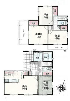 秦野市東田原　新築戸建　全10区画4号棟
