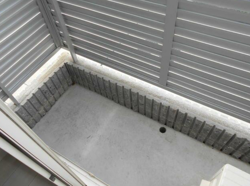 グラツィオーソ姫路市役所前のバルコニー