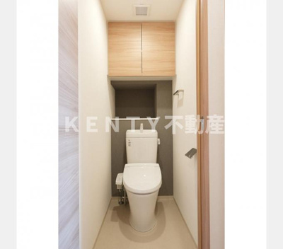 【トイレ】 | ラティエラ大鳥居 | 清潔感のあるトイレです