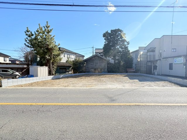 川越市宮元町　建築条件なし売地　西武新宿線『本川越駅』バス10分　【川越小学区】の外観