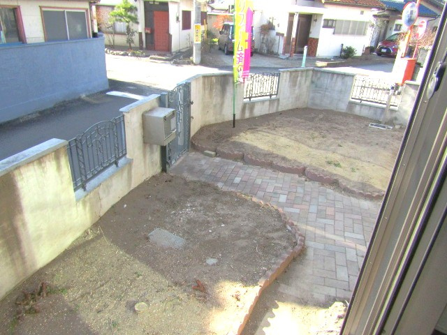 【庭】 | 中古戸建　中央市中楯 | お庭の付いた物件です