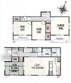 秦野市東田原　新築戸建　全10区画3号棟