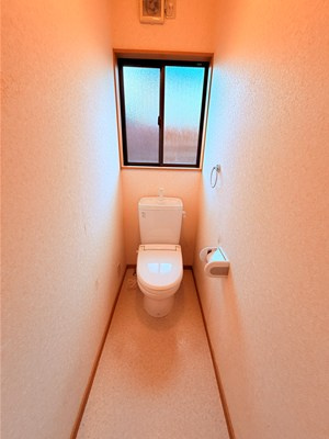 ヴィラージュのトイレ|シンプルで使いやすいトイレです