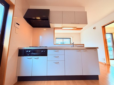 ヴィラージュのキッチン|お料理しやすいキッチンです