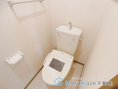 【トイレ】 | ZONE亀城A棟【名古屋市賃貸・ネット無料】