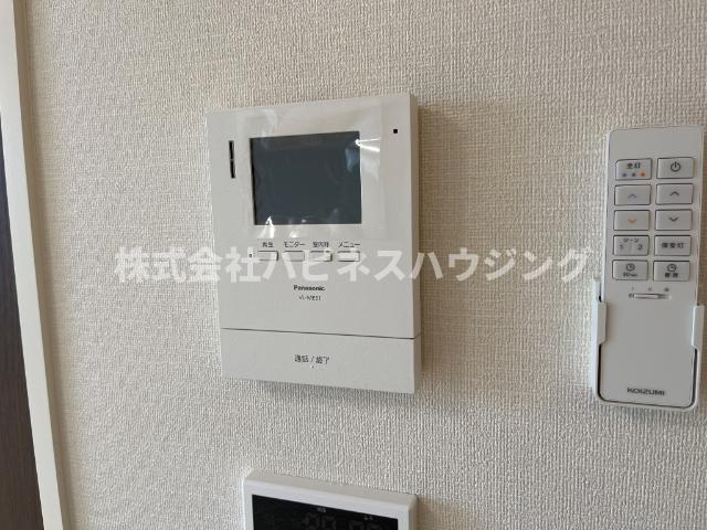 （仮称）柏市篠籠田　新築アパートのセキュリティ|カメラ付インターホン（イメージ）