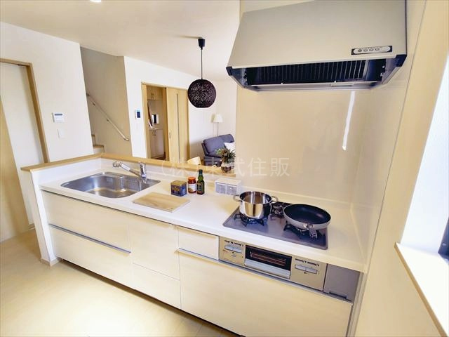 【キッチン】 | 狭山市富士見１４期　全３棟　A号棟 | 使いやすいシステムキッチンです