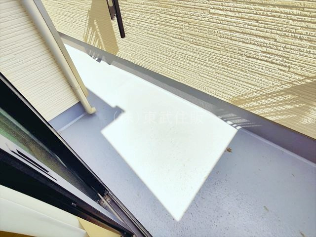 【バルコニー】 | 狭山市富士見１４期　全３棟　A号棟 | 風通しの良いバルコニー