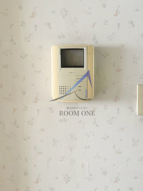 プチメゾンフルールのセキュリティ|モニター付きインターホンです。