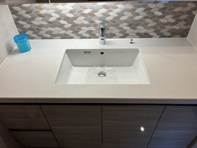 バースシティ・ザ・マーク鷺沼の独立洗面台