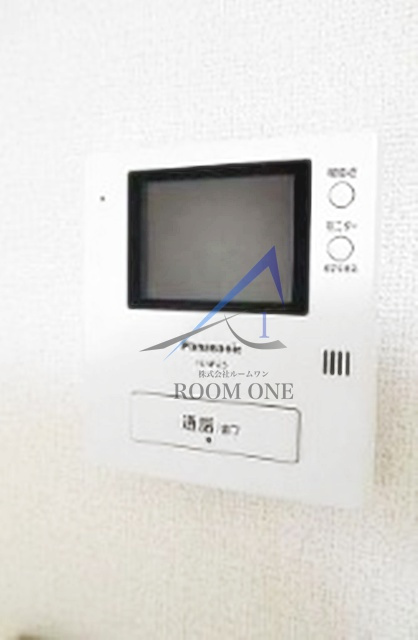 メゾン　ド　フルールⅡのセキュリティ|モニター付きインターホンです。