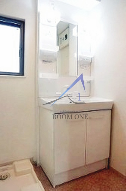 メゾン　ド　フルールⅡの洗面所|洗面台です。