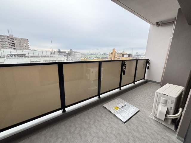 RJRプレシア川口のバルコニー