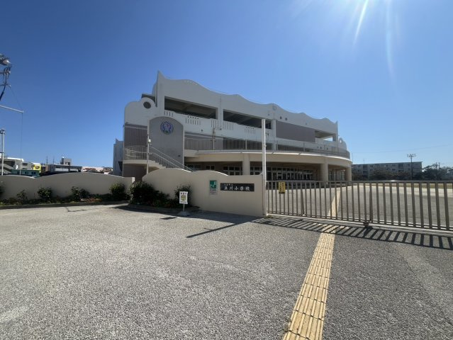 北谷町字宮城　全2区画　1号地の周辺|北谷町浜川小学校まで徒歩2分（約170m）