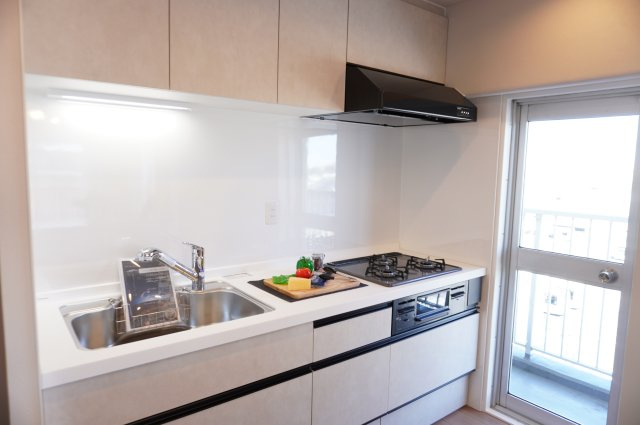 シャルム北越谷Ｂ棟のキッチン