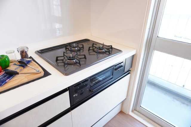 シャルム北越谷Ｂ棟のキッチン