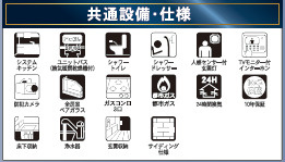 仲介手〇料不要　クレイドルガーデン北区清水新地第6【城北小・清水中】の構造・工法・仕様