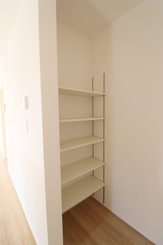 郡山市田村町金屋字宝蔵　　１号棟　　　高瀬小学校、高瀬中学区の収納|キッチンパントリー収納♪