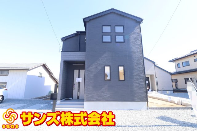 郡山市田村町金屋字宝蔵　　１号棟　　　高瀬小学校、高瀬中学区の外観|西側から見た外観♪