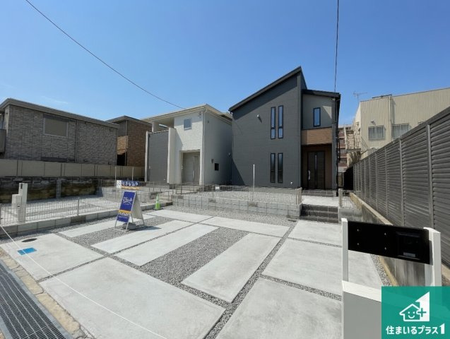 ●29(土)30(日)現地案内可能！　北葛城郡上牧町片岡台　全2邸　の外観|安心の10年保証！外観を美しく保ち、雨水で汚れを落とします！気になることがありましたら、お気軽にお問い合わせください！