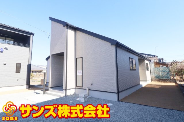 郡山市田村町金屋字宝蔵　　２号棟　　　高瀬小学校、高瀬中学区の外観|南西側から見た外観♪