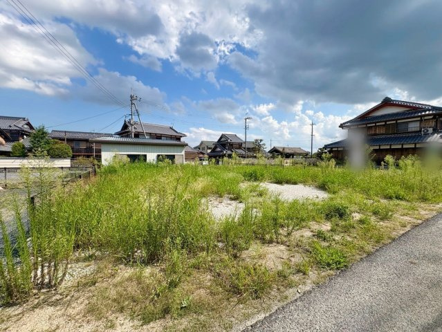 草津市志那町1号地　建築条件無し売土地の外観