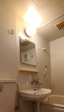 ガーデンハイツフタバの洗面所