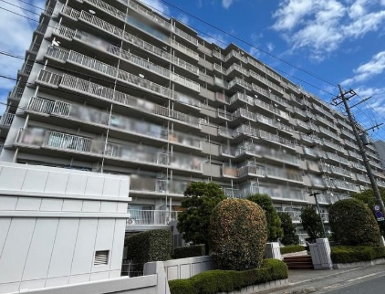 【外観】 | グリーンパーク鳩ケ谷Ｂ棟 | 新規内装リノベーション物件です