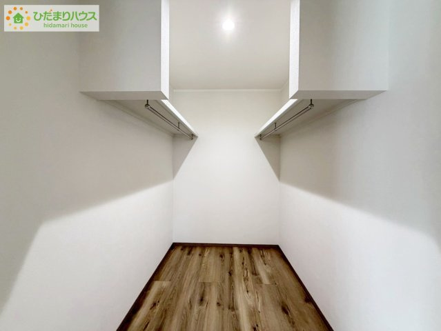 郡山市小原田２丁目　新築戸建　の収納|全室にクローゼットが付いていて、お部屋の住空間もスッキリ広々つかえそうです(^^)/