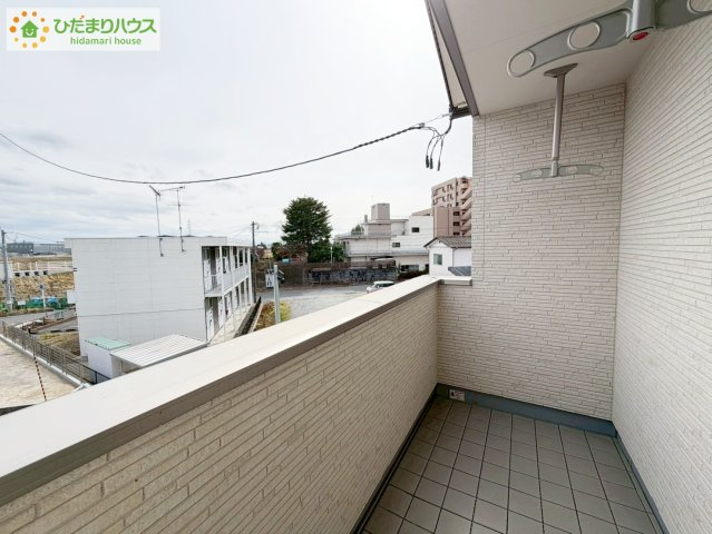 郡山市小原田２丁目　新築戸建　のバルコニー|人気が高いインナーバルコニーを採用♪天候を気にせず洗濯物を干せ、紫外線も気にせずに済みます(*^^)v