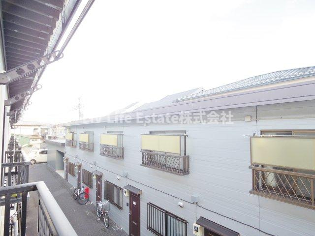 東村山市秋津町５丁目のアパートの展望