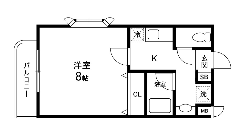 ヴィラ・ラレーヌの間取り