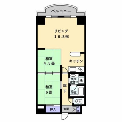 【間取り】 | ニューステージ川奈