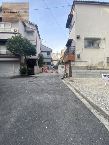 大阪市都島区都島南通2丁目　A号地の前面道路含む現地写真