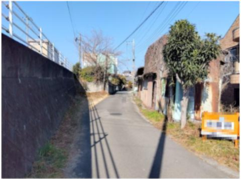 売土地　三島市徳倉4丁目の外観|建築条件なし！
お好きなハウスメーカーでお家が建てられます。現況でのお引渡しになります。