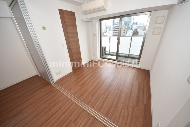 アーバネックス四ツ橋の寝室|ゆとりの広さです