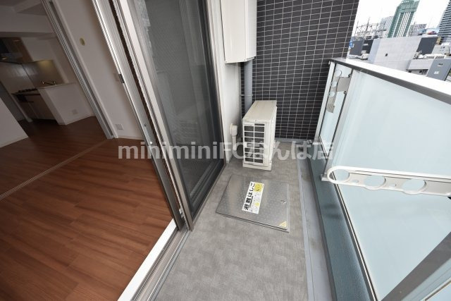 アーバネックス四ツ橋のバルコニー