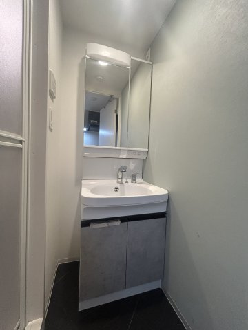 プレサンスOSAKA姫里エンファシスの独立洗面台