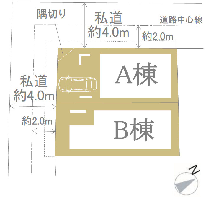 北区豊島3丁目　新築戸建　全2棟の区画図|区画図

現地ご見学希望・資料請求などお気軽にお問い合わせ下さい！
03-5990-5201