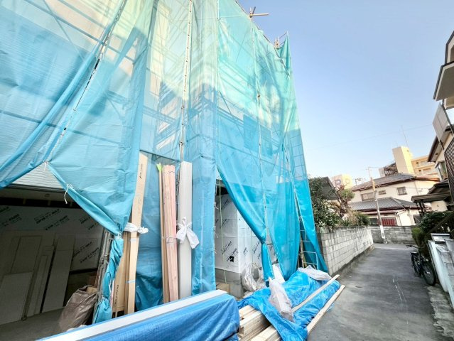 北区豊島3丁目　新築戸建　全2棟のその他|B号棟外観（2026.1.18撮影）

現地ご見学希望・資料請求などお気軽にお問い合わせ下さい！
03-5990-5201