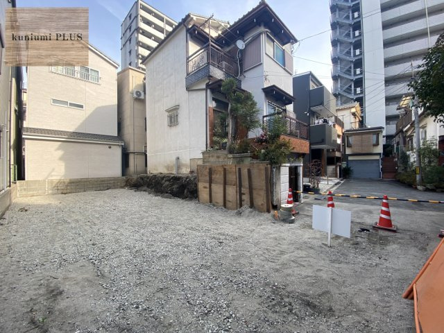 大阪市都島区都島南通2丁目　B号地の前面道路含む現地写真