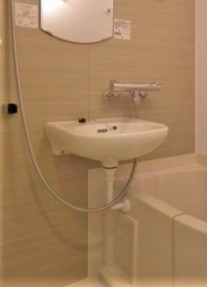 ルーブル上鷺宮弐番館の洗面所