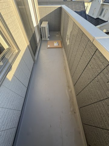 【バルコニー】 | オーガスタハイツ | ※同物件・反転タイプの写真です。