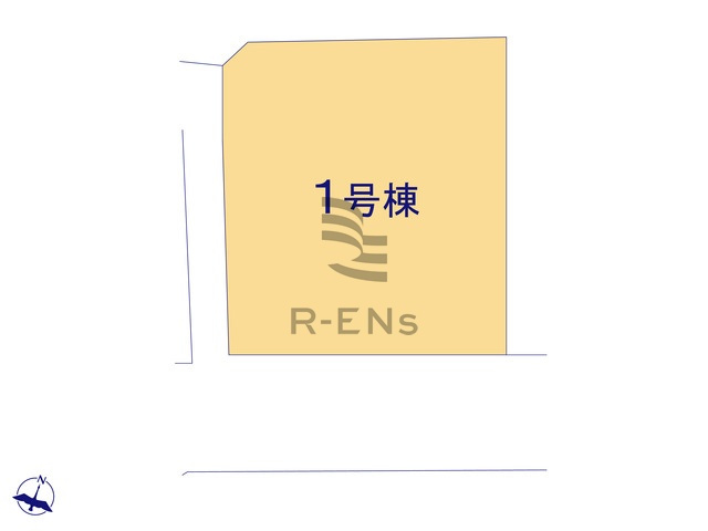 【区画図】 | 練馬区大泉町１丁目　新築戸建て | 教育施設も徒歩10分圏内に充実の子育てしやすいエリア