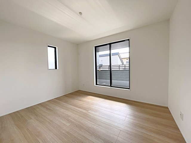 新築戸建・新築建売　郡山市田村町金屋字宝蔵　高瀬小・高瀬中の洋室