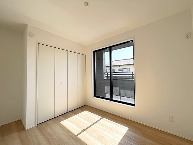 新築戸建・新築建売　郡山市田村町金屋字宝蔵　高瀬小・高瀬中の洋室